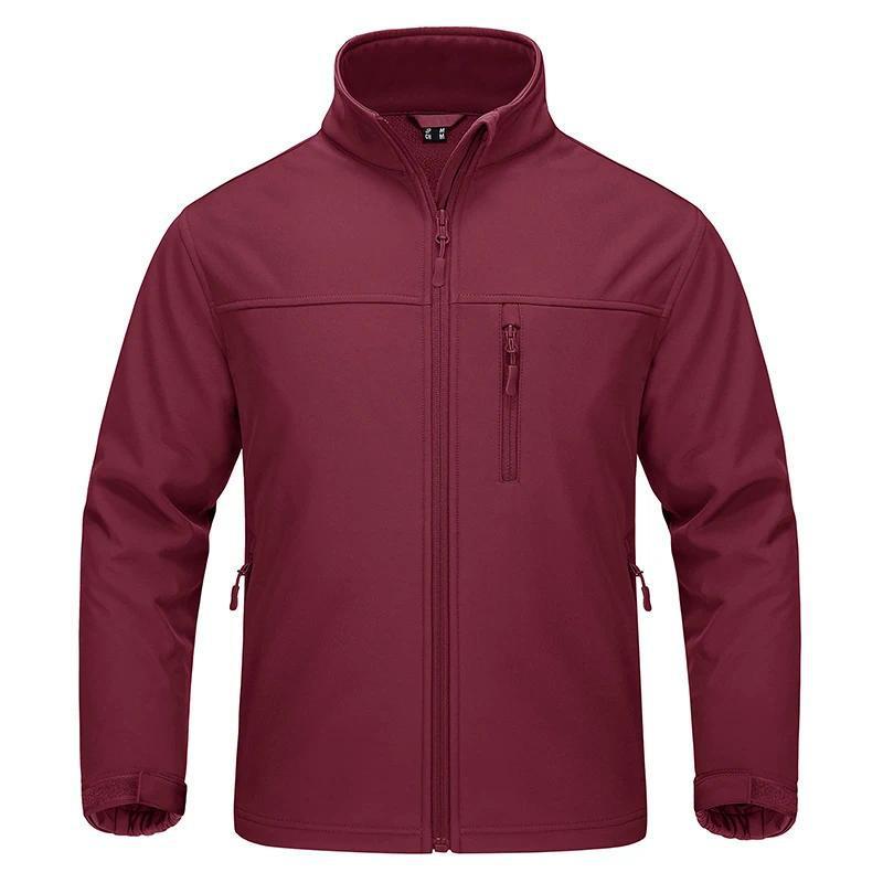 Stand Collar Shell Jacket Outdoor Leisure