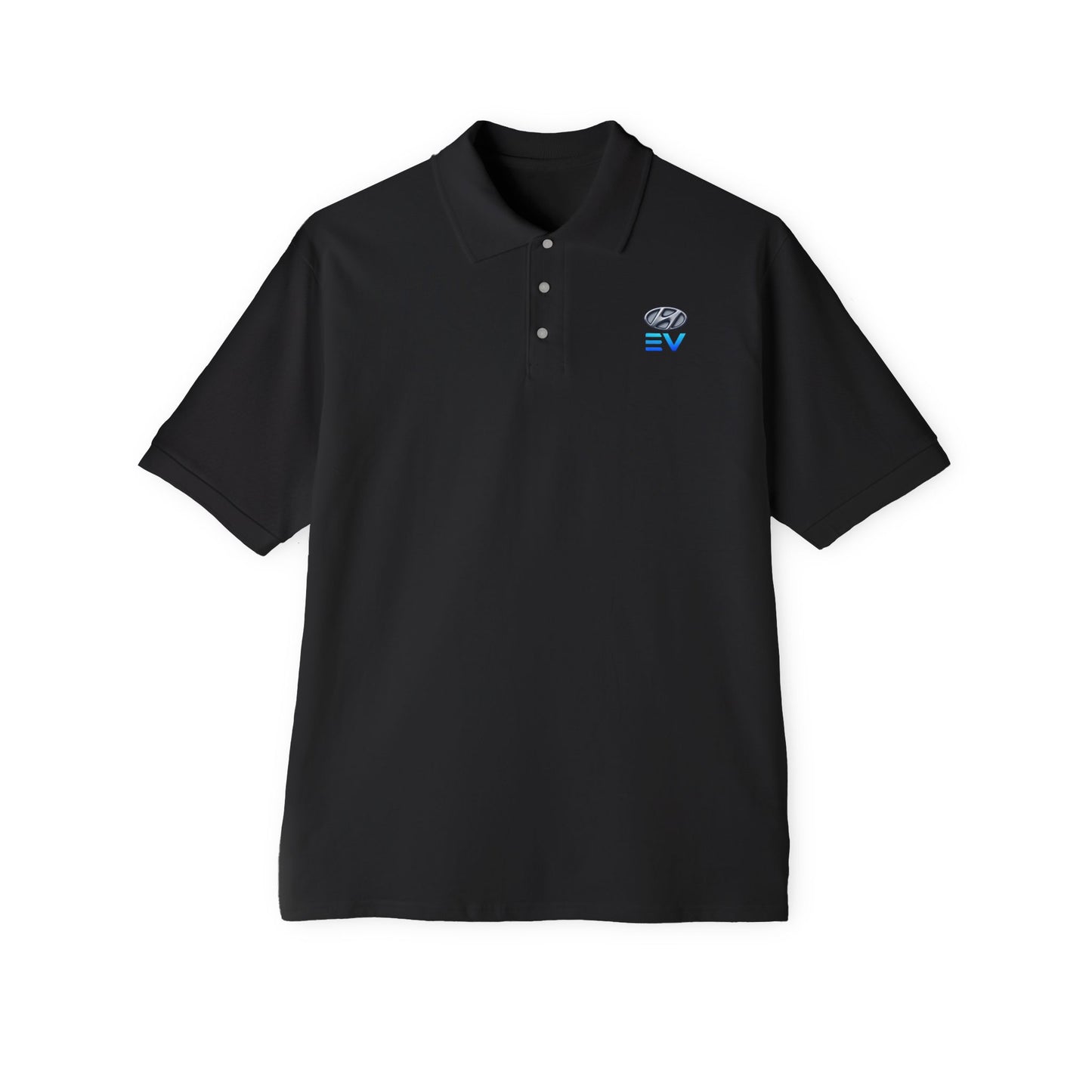 Men's Polo Shirt - Classy EV Polo Shirt for Electric Vehicle Enthusiasts