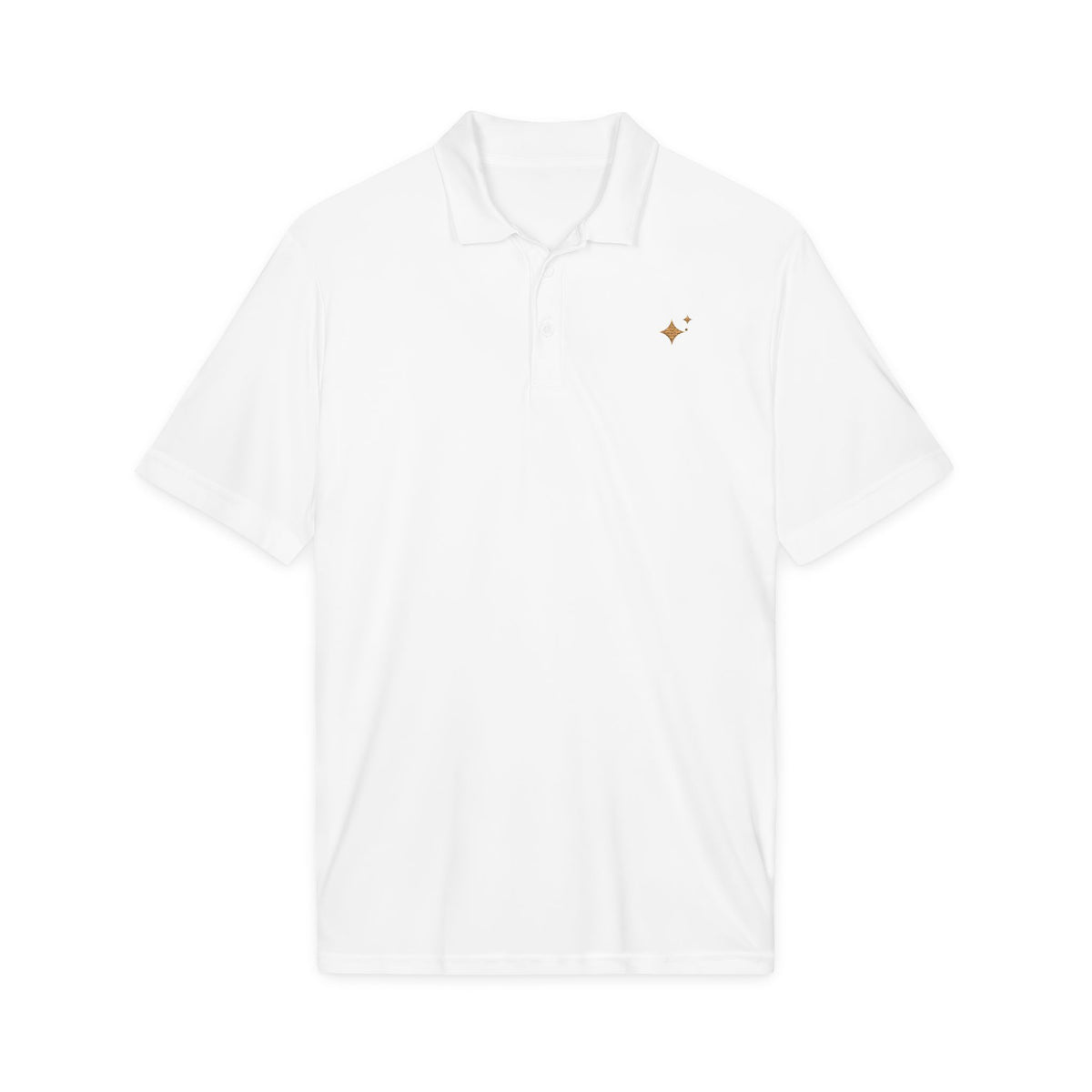 The Spark Polo by TechThreads, product view 2