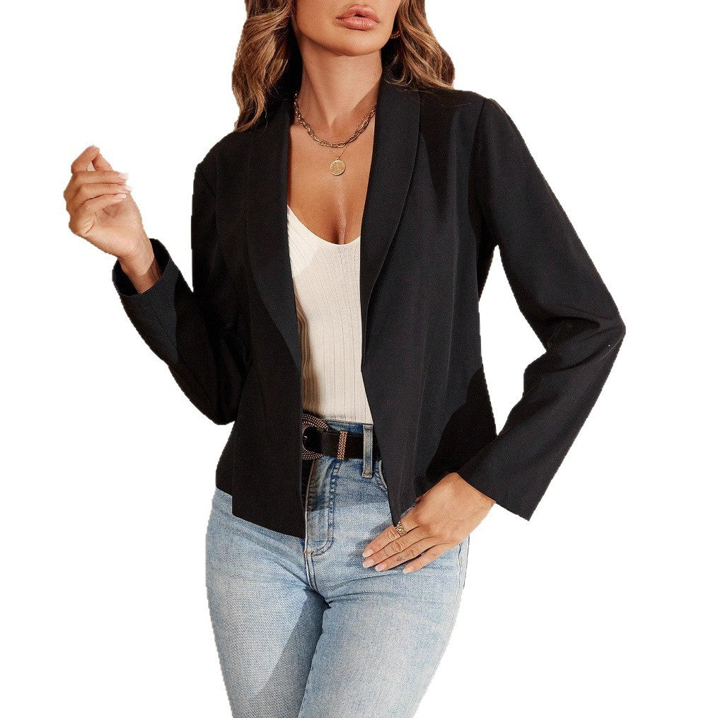 Women's Fashion Loose Temperament Top Suit Coat