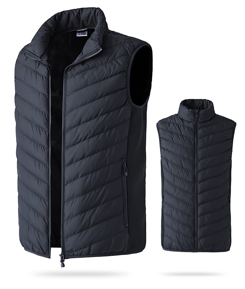 LoClimb Men's Camouflage Heated Vest Men USB Heating Sleeveless Jacket Outdoor Warm Waistcoats Ski Trekking Hiking Vests