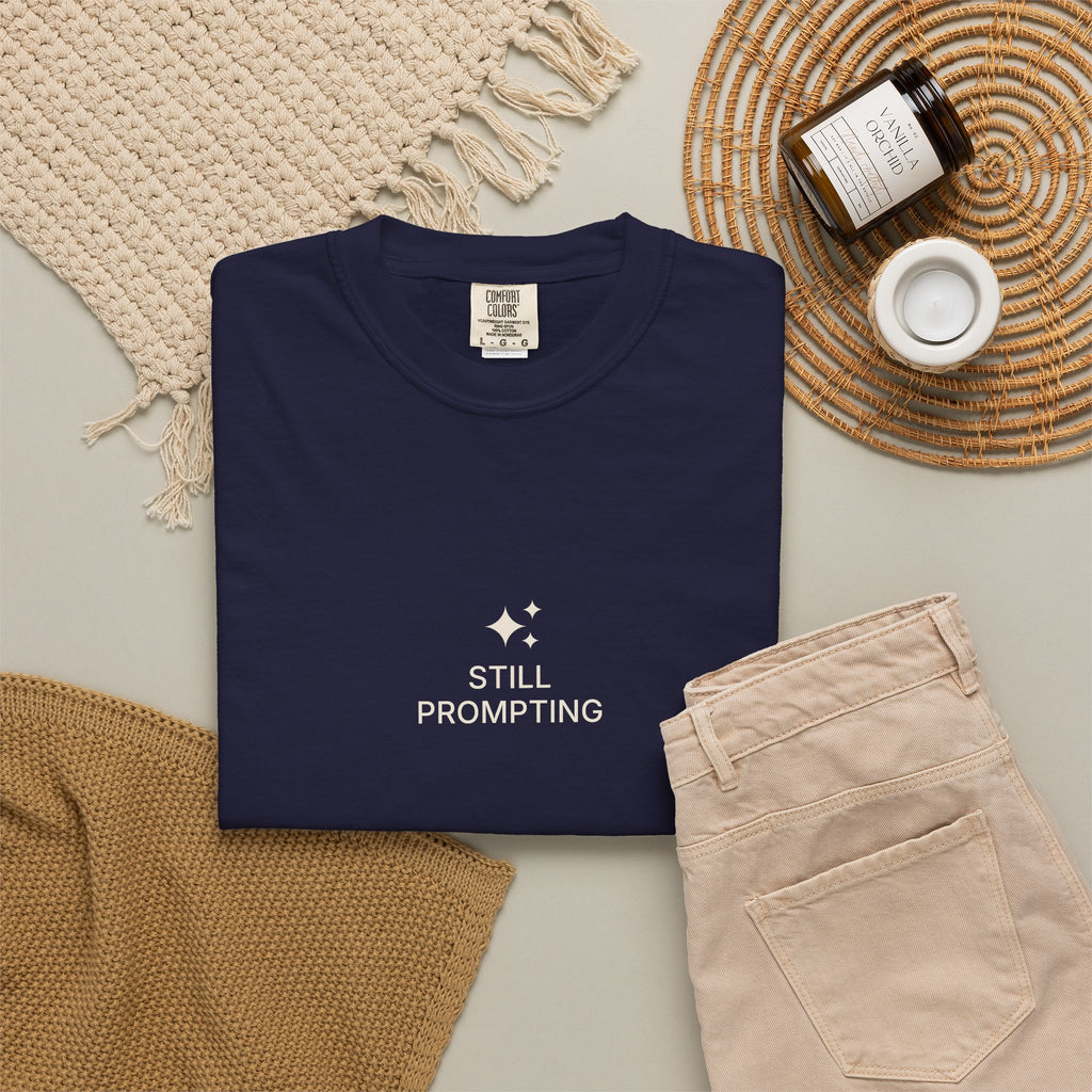The Still Prompting Tee by TechThreads, product view 6