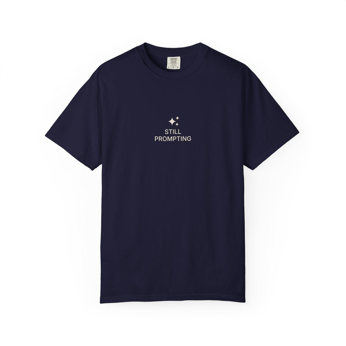 The Still Prompting Tee by TechThreads, product view 2