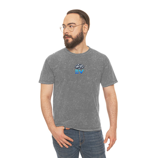 Mineral Wash T-Shirt for Electric Car Enthusiasts