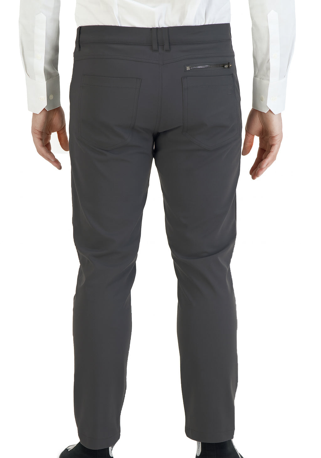 Super-Stretch Chino — Dark Charcoal