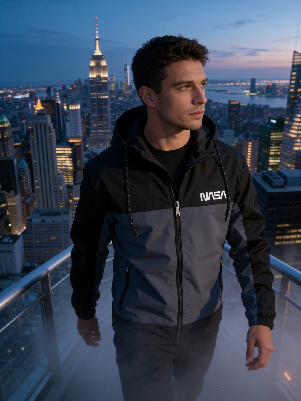 The Zip-Up Hooded Jacket