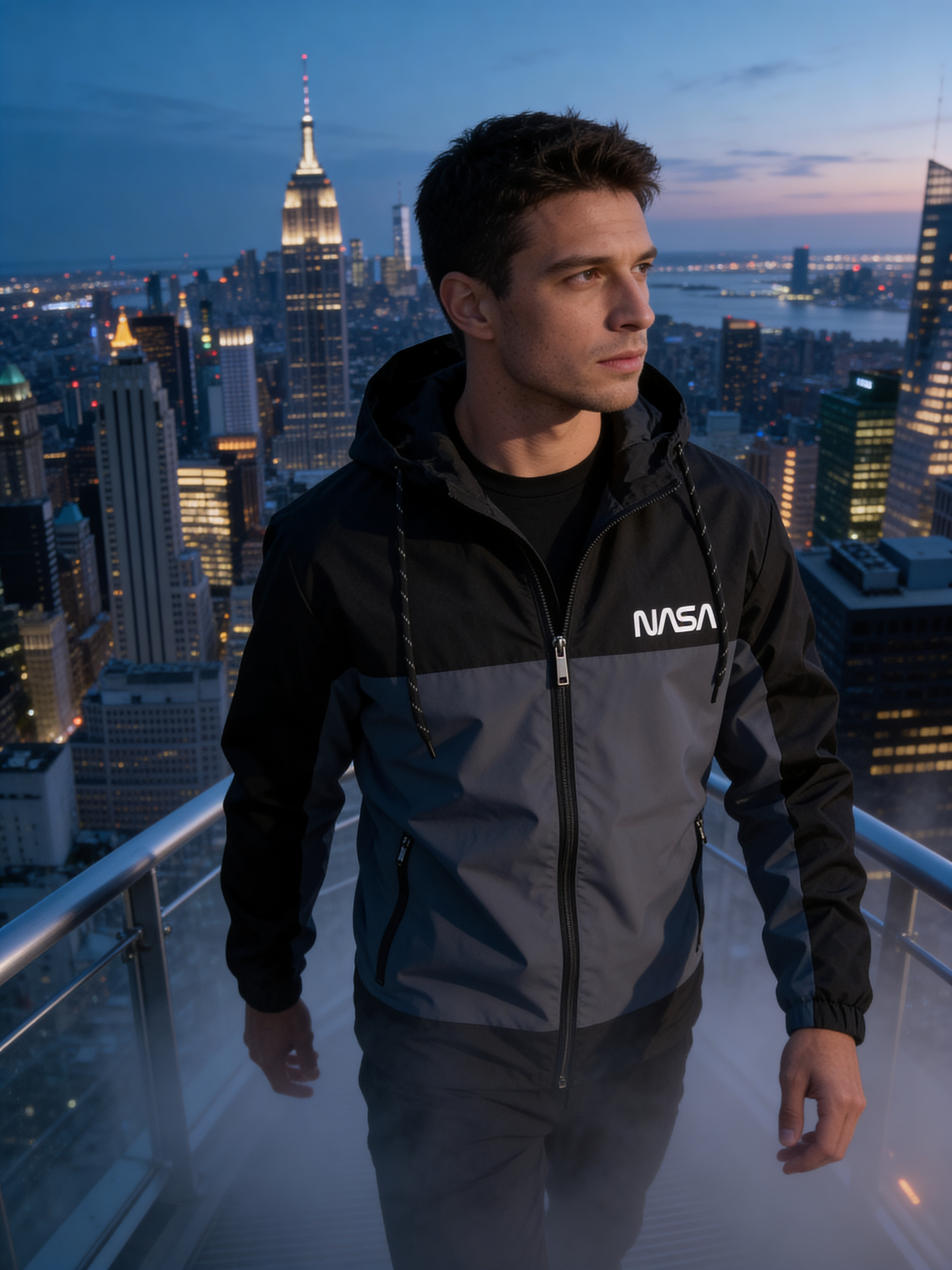 The Zip-Up Hooded Jacket