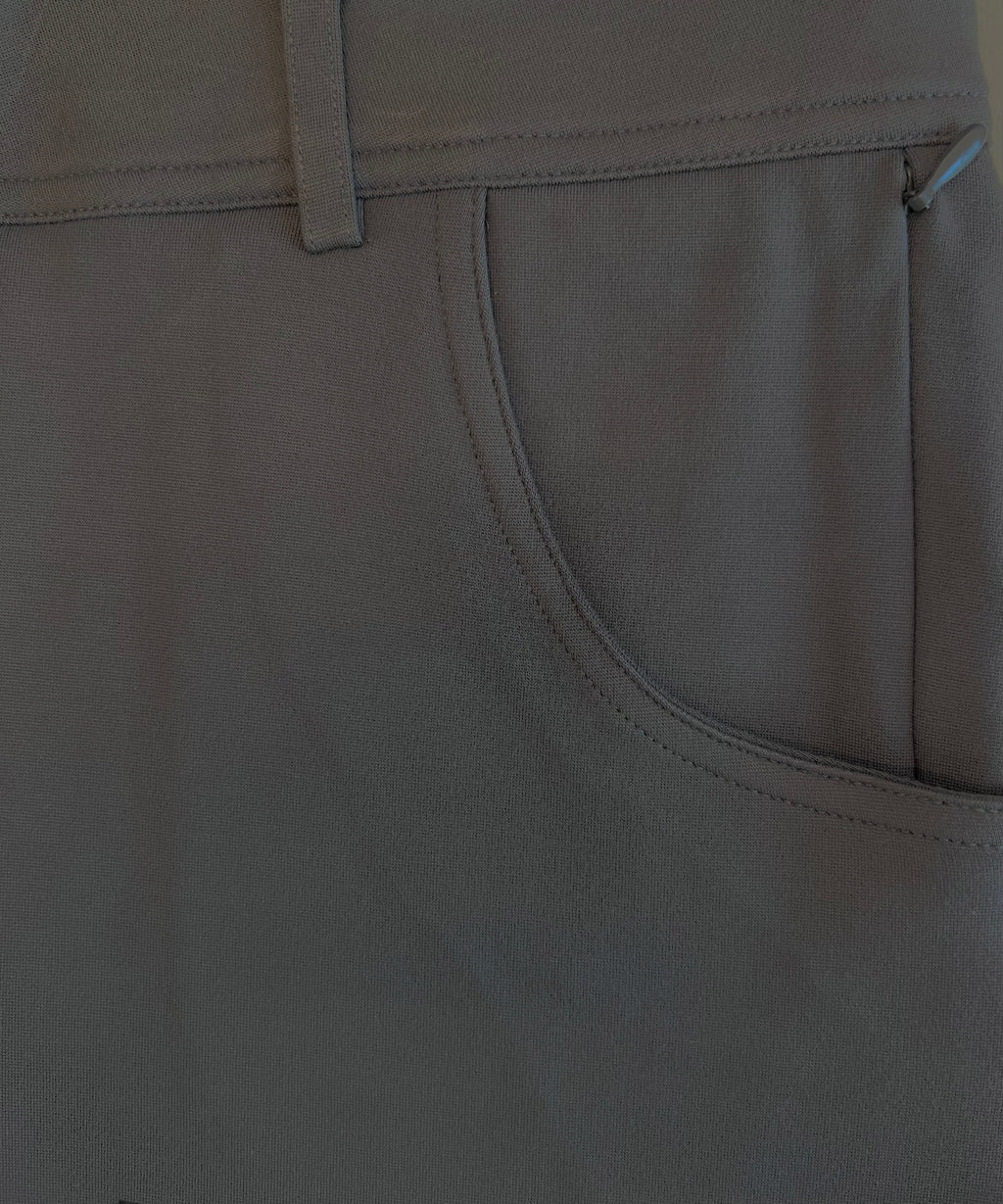 Super-Stretch Chino — Dark Charcoal