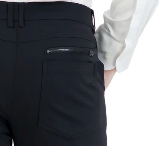 Super-Stretch Chino — Black