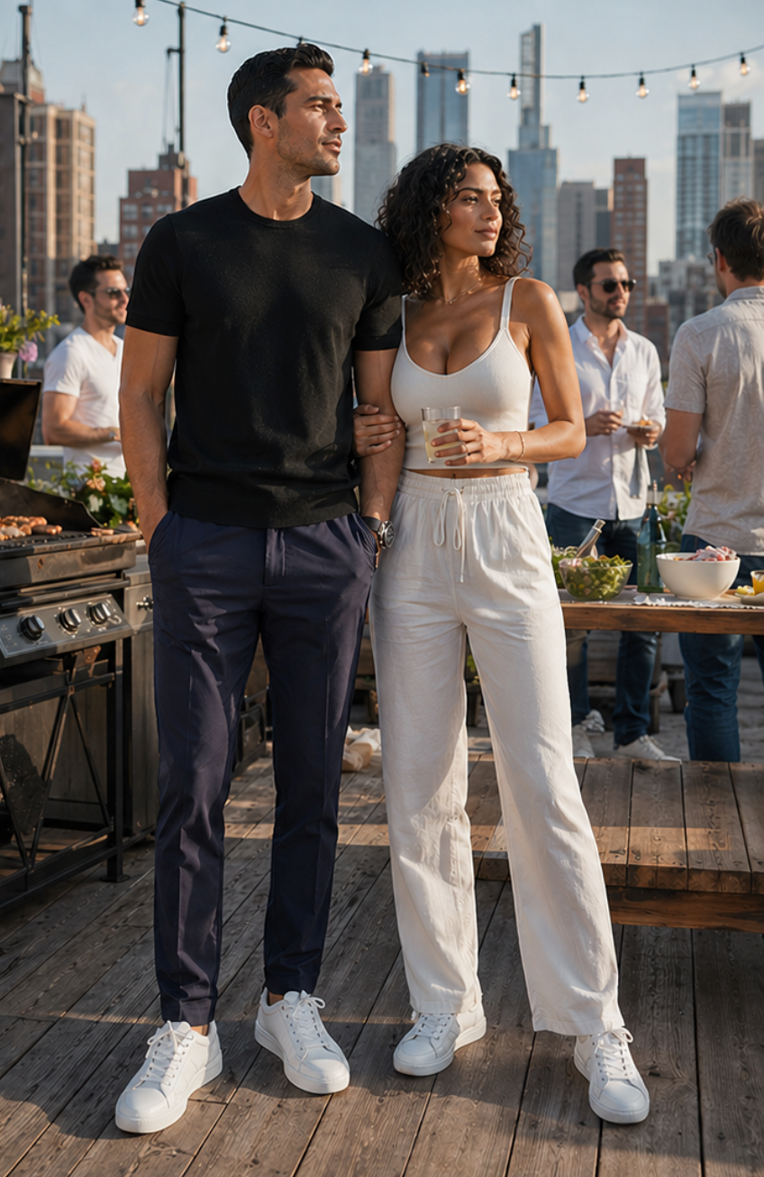 The Slim Straight Pant