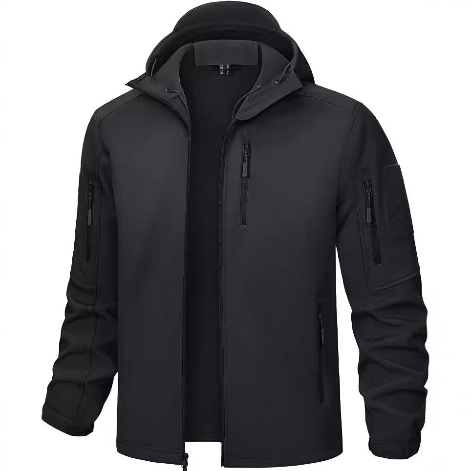 Hooded Outdoor Windproof Casual Men's New Loose Jacket