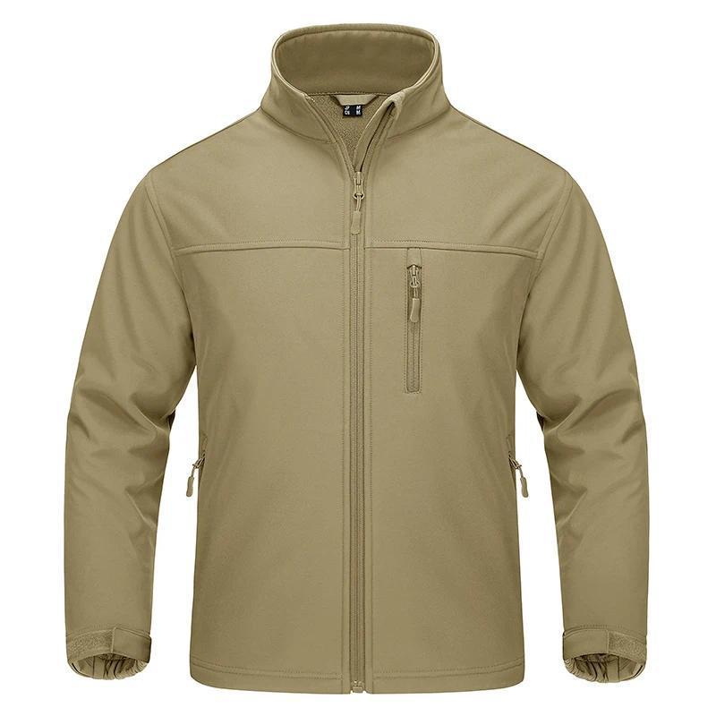 Stand Collar Shell Jacket Outdoor Leisure