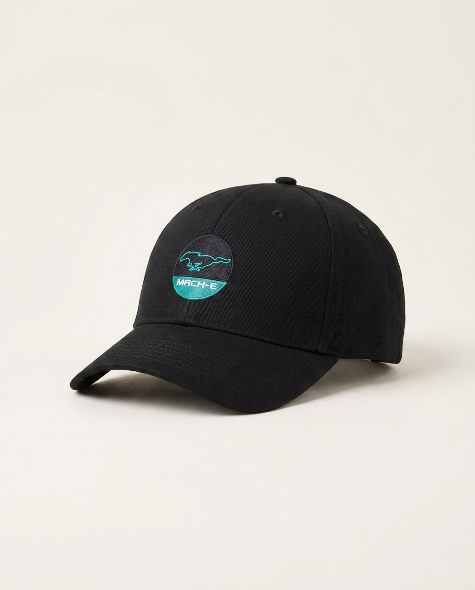 Mustang Mach-e EV Hat - luxury studio product shot