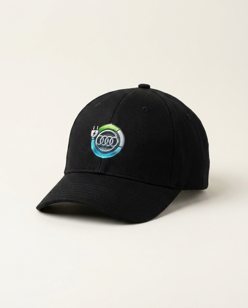 Audi EV Hat - luxury studio product shot