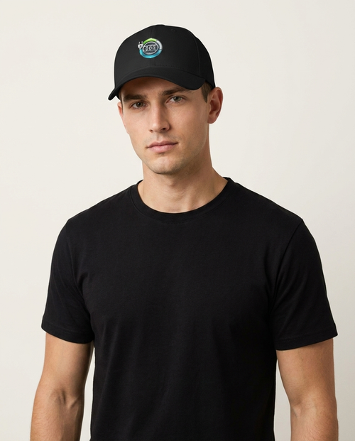 Audi EV Hat - luxury on-model studio shot