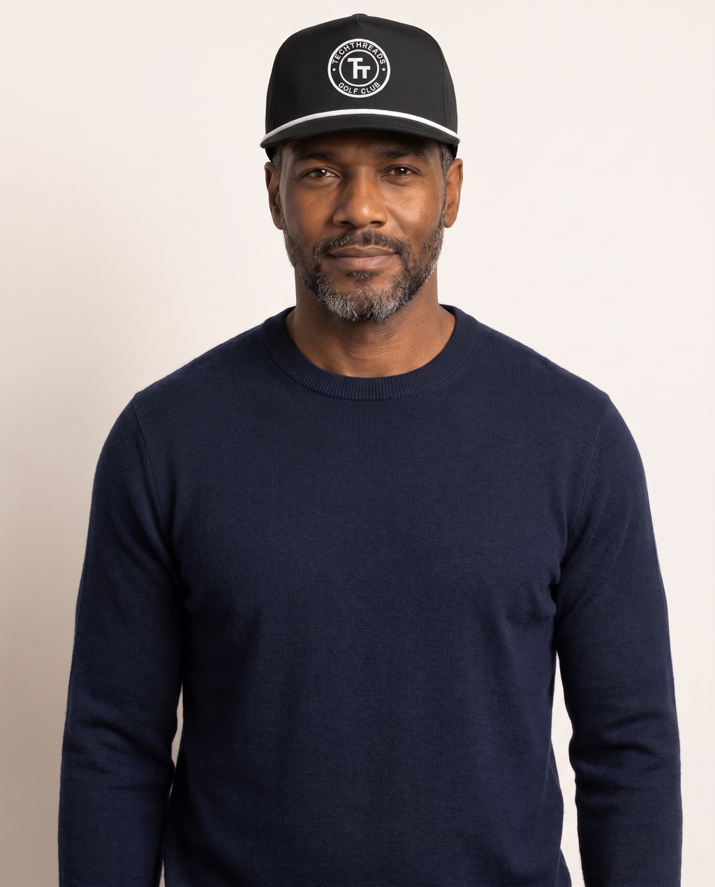 The Fairway Cap by TechThreads, front on model