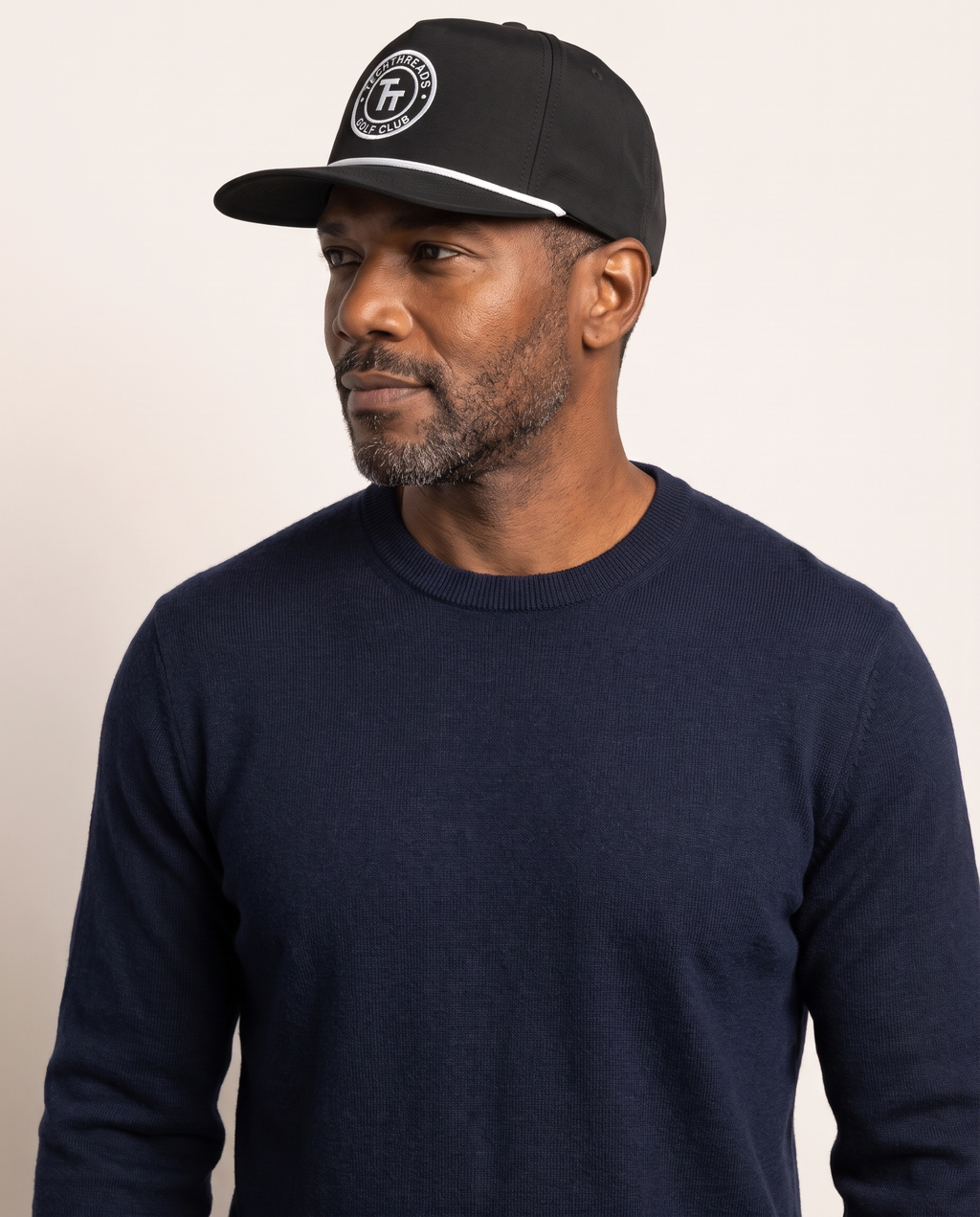 The Fairway Cap by TechThreads, side on model