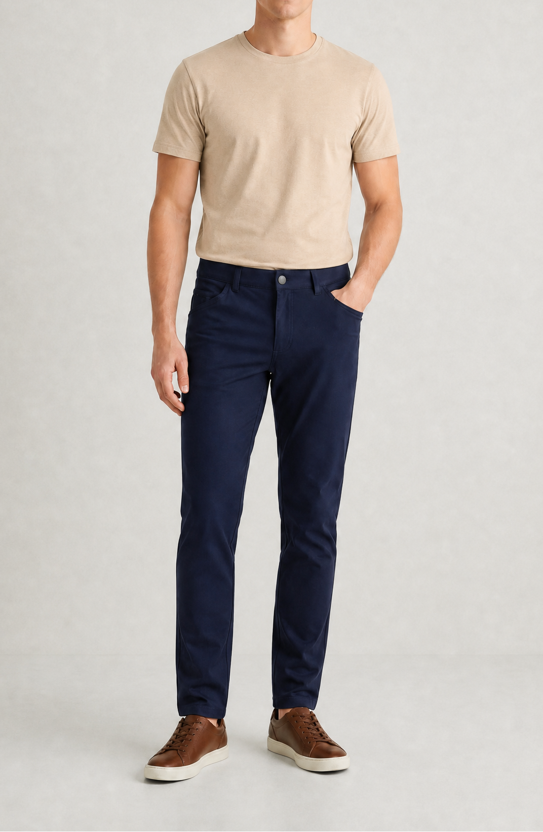 Super-Stretch Chino — Navy